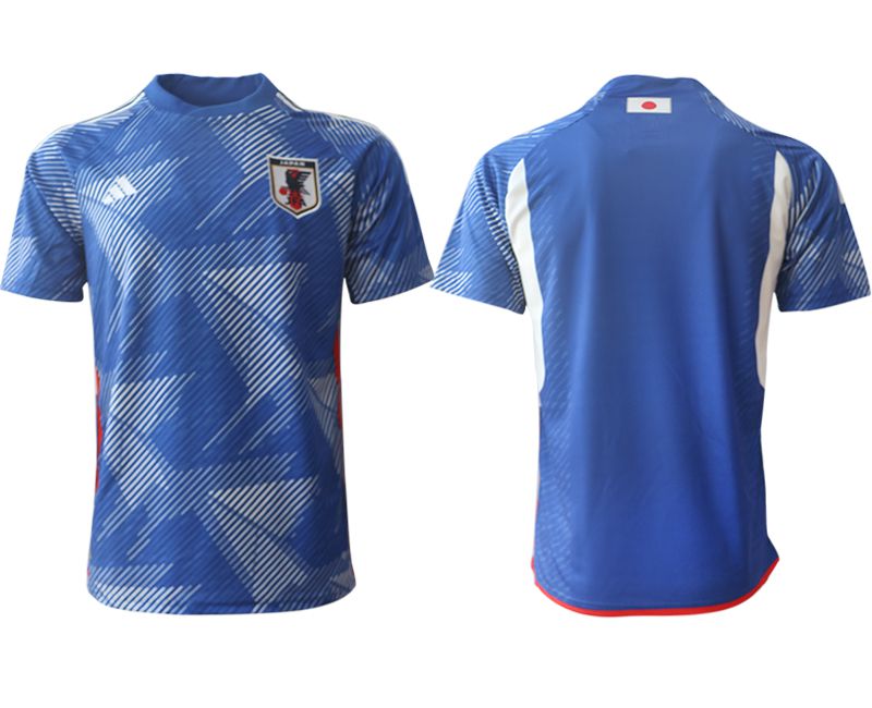 Men 2022 World Cup National Team Japan home aaa version blue blank Soccer Jerseys->youth soccer jersey->Youth Jersey